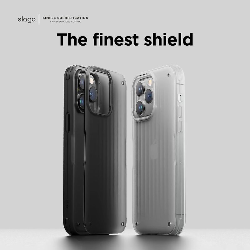 Elago Buckler for iPhone 14 Pro Max Case Cover - Transparent